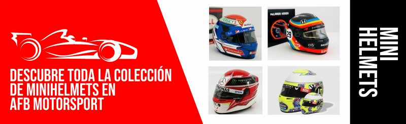 Colección Mini Helmets F1 AFB Motorsport