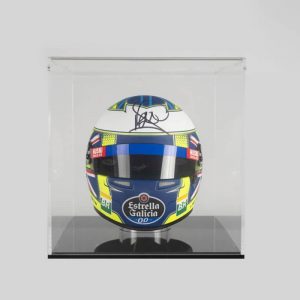 Vitrina metacrilato casco f1