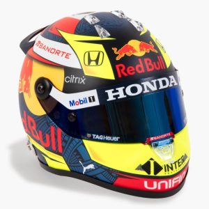 Mini Helmet Checo Pérez 1:2 2021