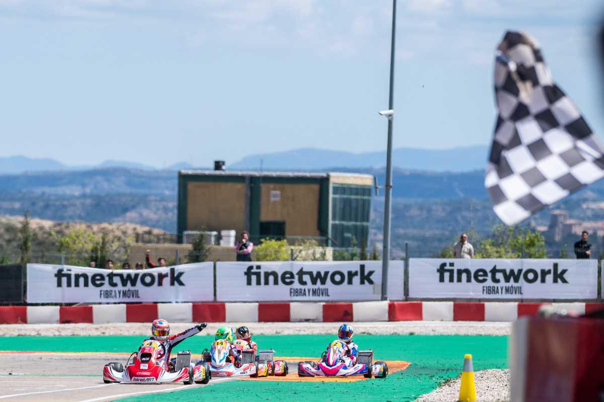Motorland Aragón estrena el CEK antes de la llegada del europeo de karting a Zuera