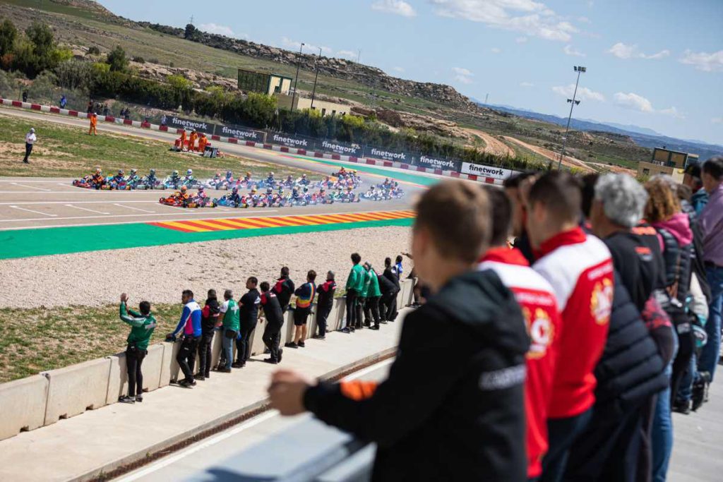 Motorland Aragón estrena el CEK antes de la llegada del europeo de karting a Zuera