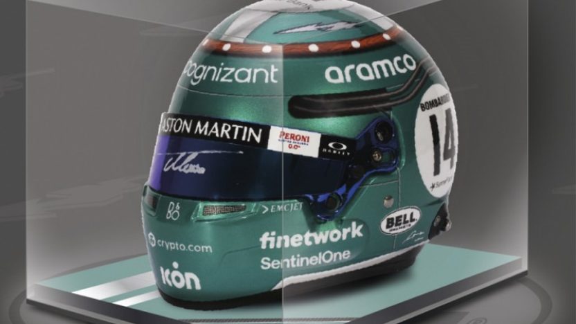 Colecciona la emoción de la F1: réplicas exclusivas de los cascos de Fernando Alonso