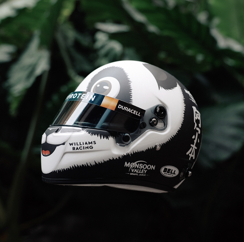 Mini Helmet Alex Albon China 2024